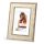 Ramka drewniana Icar DRL U 01 Kremowa, 40x50cm